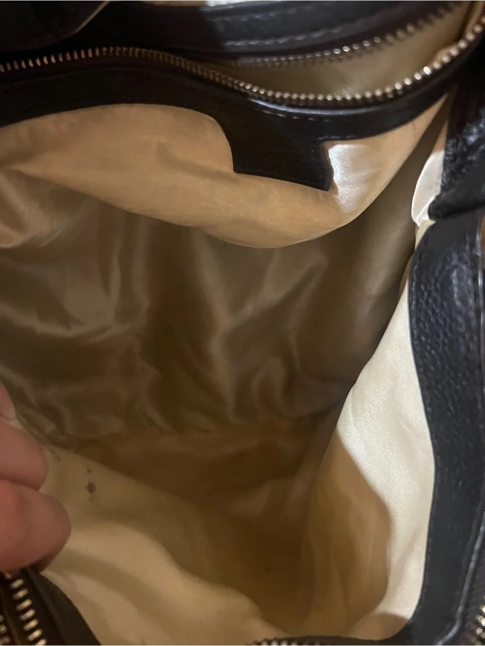 Versace Corniche Medusa Black Leather Hobo Bag